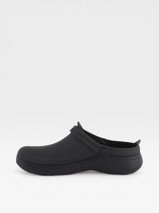 Spring Step Professional Avery Women's Slip-Resistant Work Clogs in Black colorway