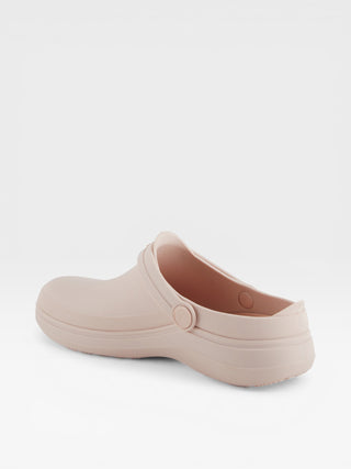 Spring Step Professional Avery Women's Slip-Resistant Work Clogs in Light Pink colorway