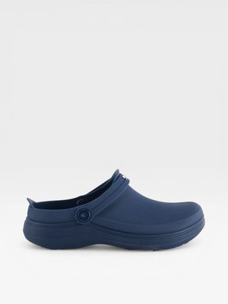Spring Step Professional Avery Women's Slip-Resistant Work Clogs in Navy colorway