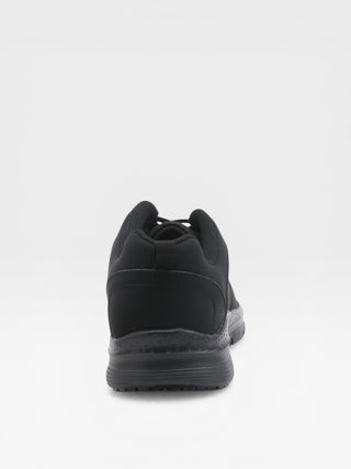 Spring Step Professional Clive Men's Lace-Up Athletic Work Shoes in Black colorway