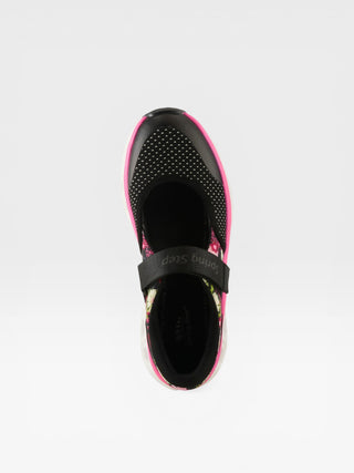 Spring Step Professional Melfi Women's Slip-Resistant Work Shoes in Black Multi colorway