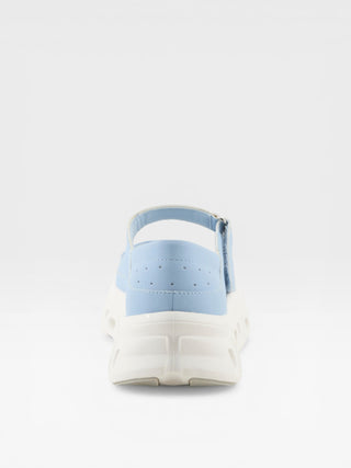 Spring Step Professional Mikequinn Women's Slip-Resistant Work Shoes in Sky Blue colorway