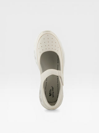 Spring Step Professional Mikequinn Women's Slip-Resistant Work Shoes in White colorway