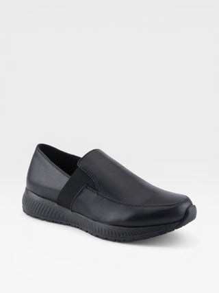 Spring Step Professional Rau Women's Slip-On Work Shoes for Scrubs in Black colorway