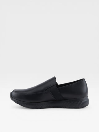 Spring Step Professional Rau Women's Slip-On Work Shoes for Scrubs in Black Patent colorway