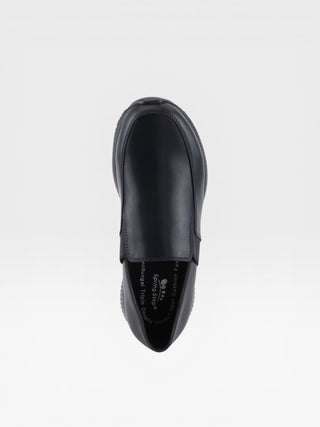 Spring Step Professional Rau Women's Slip-On Work Shoes for Scrubs in Black Patent colorway