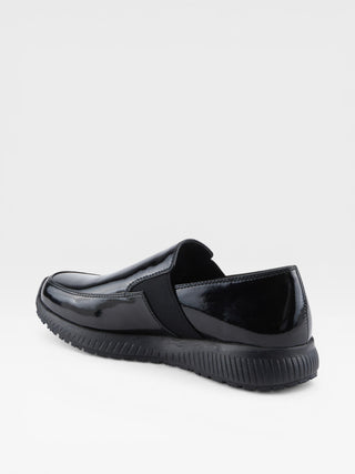 Spring Step Professional Rau Women's Slip-On Work Shoes for Scrubs in Black colorway