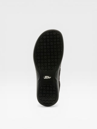 Spring Step Professional Winfrey-Flutter Women's Printed Slip-On Work Shoes in Black Multi colorway